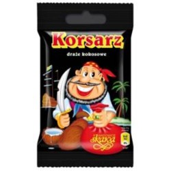 Drajeu Cocos in Ciocolata Korsar 60gr