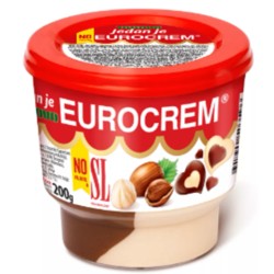 Eurocrem Ciocolata Alune Tartinabil Duo 200gr