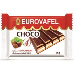 Napolitana Eurovafel Choco4 42gr